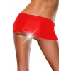 Kırmızı Seksi Mini Etek