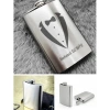 Kişiye Özel Smokin Damat Temalı 9 Oz Çelik Cep Matarası 266 Ml Sevgiliye Hediye