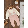 Kışlık Pamuklu 2li Kız Bebek Tulum