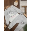 Kışlık Pamuklu Kiz Bebek 2li Takım