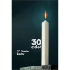 Klasik Mum 30 Adet - Kokusuz Mum 721865