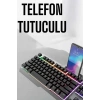 Klavyesi Q Klavye Rgb Işıklı Mouse Hediyeli