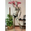 Kol Ve Bacak Deri Detaylı Full Harness Takım