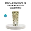 Kristal Rgb Led Masa Lambası – Renkli Kumandalı Işık Dekoratif Ve Enerji Tasarruflu