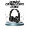 Kulak Üstü Bluetooth Kulaklık Yüksek Ses Kaliteli Ayarlanabilir