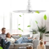 Kumandalı 2in1 LED Tavan Vantilatörlü Avize
