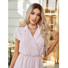 Kumral Ombre/ Balköpüğü Platin Röfleli Orta Boy Tül Peruk
