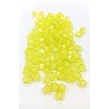 Küp Boncuk İçten Boncuklu Bileklik Çanta Boncuğu 10 mm 50 gr Sarı - BNC454