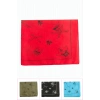 Kuru Kafa Desenli Keten Bandana 50*50
