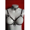 Lastik Sütyen Harness - Seksi Lastik Harness Sütyen - Bayan İç Giyim Lastik Sütyen - Brf571