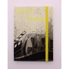 Lastikli Çizgisiz Sert Kapak Retro Cinema Defter