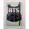 Lastikli Noktalı Sert Kapak BTS Defter
