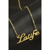 Latife isimli kolye (Kişiye Özel)