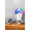 Led Ampul Enerji Dostu Rgb Işıklı 100w Led Işık
