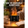 Led Işıklı Buhar Makinesi Alev Efektli Kumandalı Oda Nemlendirici Yeni Nesil