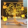 Led Işıklı Çizim Tahtası (20x20cm) (4887)