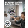 Led Işıklı Futbol Topu Mini Drone Akıllı Sensörlü El Kontrollü
