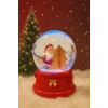 LED Işıklı MERRY XMAS  Noel Kar Küresi – 9 cm Orta Boy Dekoratif Hediye - 48