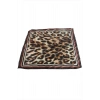Leopar Desenli Saten Fular 50*50 cm
