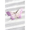 Lila Renk Kelebek Model Broş - TJ-BR465