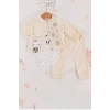 Lovely Yıldız Desenli 3lü Hırkalı Kız Bebek Takım