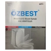 Lüks Yavaş Kapanan Amortisörlü Klozet Kapağı Ses Önleyicili, Kolay Montaj Her modele uyumlu