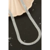 Lüx İtalyan Çelik Zincir Kolye 45CM