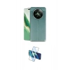 MARSİLYAN™- 12 5G Kılıf Doruk Klasik Özel Seri - Siyah 3D Antistatik Cam Ekran Koruyucu