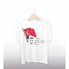 MARSiLYAN- 19 Mayıs 20/1 Baskılı T-shirt - Beyaz