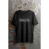MARSiLYAN- 24 Kasım Öğretmenler Günü Baskılı Özel T-shirt - Siyah