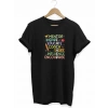 MARSiLYAN- 24 Kasım Öğretmenler Günü Baskılı T-shirt - Siyah