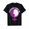 MARSiLYAN- 8 Mart Dünya Kadınlar Günü İçin Özel Baskılı T-shirt - Siyah