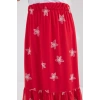MARSiLYAN- 8010 Desenli Şifon Etek - A.Kırmızı