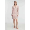 MARSiLYAN- Anıl 11293 Kadın Cotton Modal Uzun Kol Gecelik