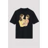 MARSiLYAN- Anneler Gününe Özel Tasarım Anne Kız Baskılı Tshirt