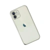 MARSİLYAN™- Apple İphone 11 Kılıf Razer Lensli Silikon - Gümüş