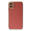 MARSİLYAN™- Apple İphone 11 Kılıf Volet Silikon - Kırmızı