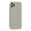 MARSİLYAN™- Apple İphone 11 Pro Kılıf Fly Lens Silikon - Şeffaf