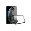MARSİLYAN™- Apple İphone 11 Pro Kılıf Miami Şeffaf Silikon - Siyah