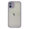 MARSİLYAN™- Apple İphone 11 Pro Max Kılıf Montreal Silikon Kapak - Mor