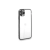 MARSİLYAN™- Apple İphone 11 Pro Max Kılıf Razer Lensli Silikon - Gümüş