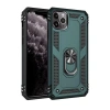MARSİLYAN™- Apple İphone 11 Pro Max Kılıf Sofya Yüzüklü Silikon Kapak - Yeşil