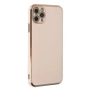 MARSİLYAN™- Apple İphone 11 Pro Max Kılıf Volet Silikon - Pembe