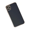 MARSİLYAN™- Apple İphone 11 Pro Max Kılıf Volet Silikon - Siyah