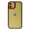 MARSİLYAN™- Apple İphone 12 Kılıf Dora Kapak - Kırmızı