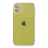 MARSİLYAN™- Apple İphone 12 Kılıf Fly Lens Silikon - Şeffaf