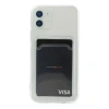 MARSİLYAN™- Apple İphone 12 Kılıf Kart Şeffaf Silikon - Şeffaf
