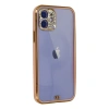 MARSİLYAN™- Apple İphone 12 Kılıf Liva Taşlı Silikon - Pembe