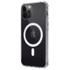 MARSİLYAN™- Apple İphone 12 Kılıf Magneticsafe Şeffaf Silikon - Şeffaf