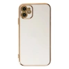 MARSİLYAN™- Apple İphone 12 Kılıf Volet Silikon - Beyaz